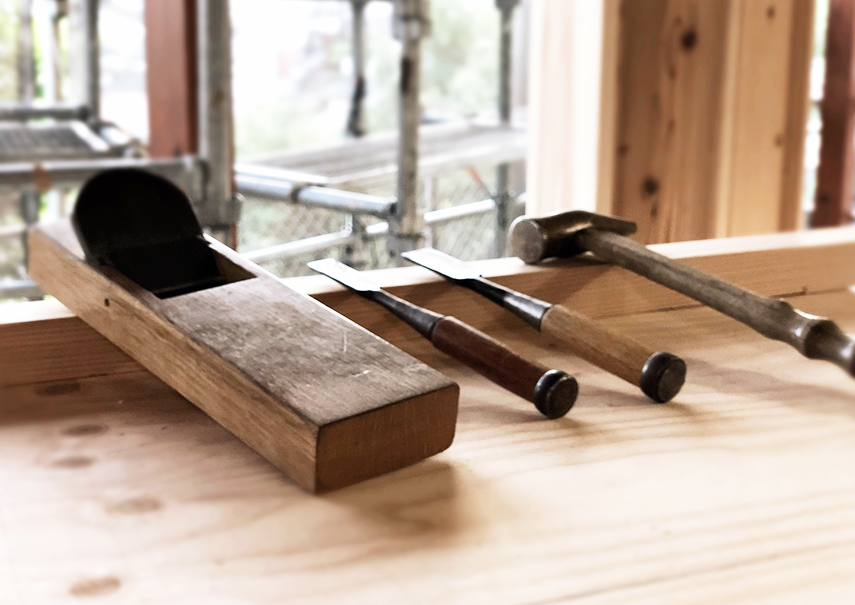 家具製作に使われている道具